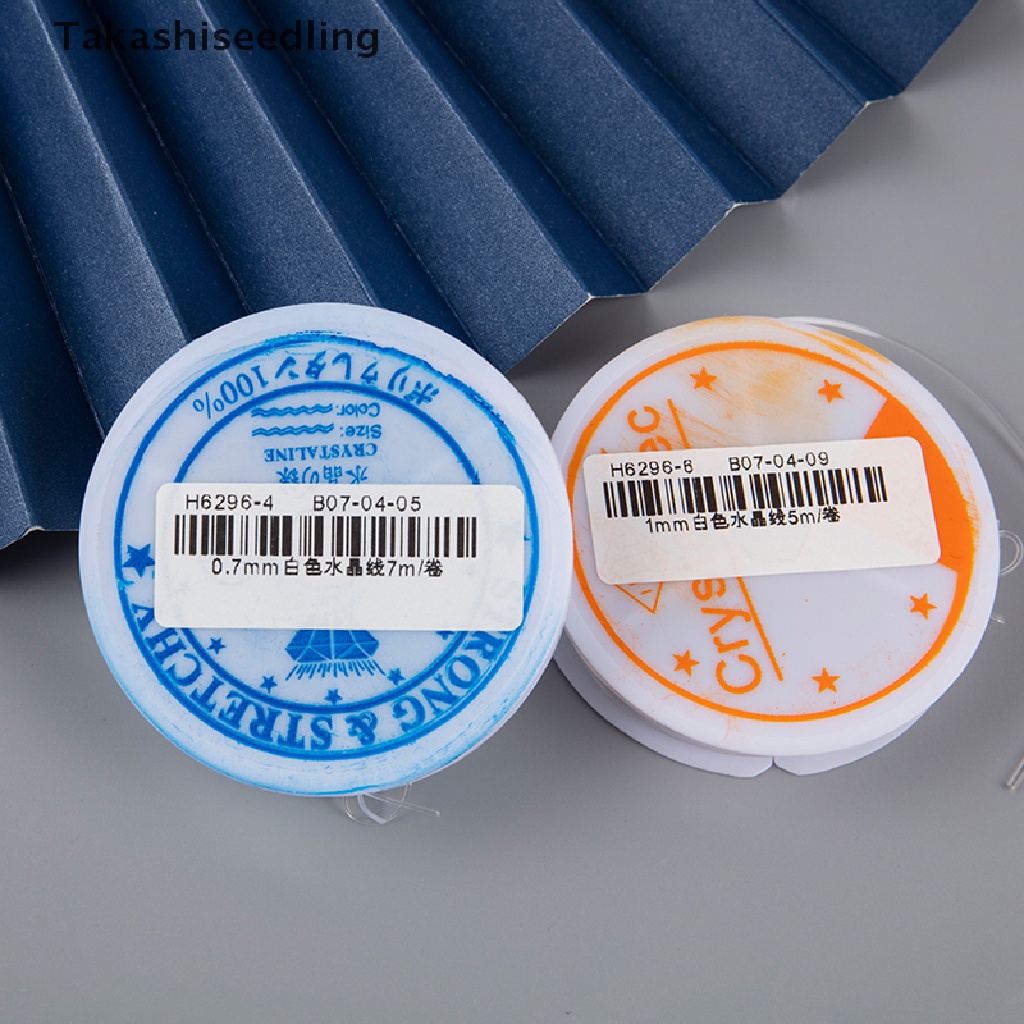 Cuộn Dây Làm Trang Sức Co Giãn Trong Suốt 0.4-1mm 12-5M