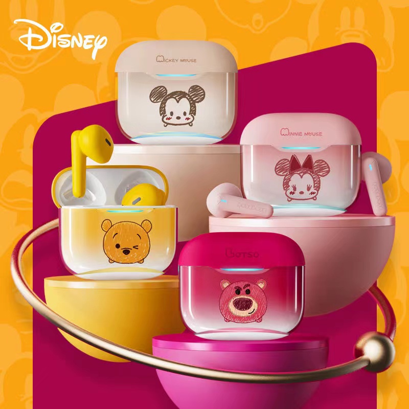 Tai nghe bluetooth không dây Disney DN01 nhét tai chống tiếng ồn