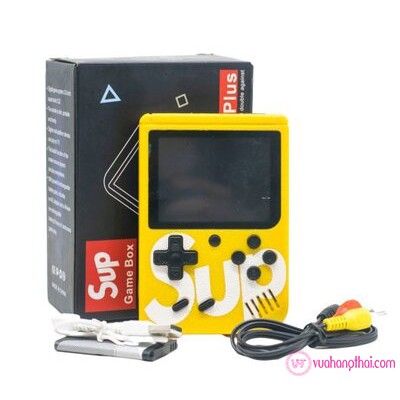 Máy chơi game sup cầm tay 400 in 1 - 2 người chơi, game huyền thoại Contra, Natra, Xe Tăng, Ninja, Super mario