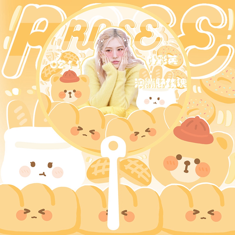 Quạt Cầm Tay In Hình Nhóm Nhạc Blackpink | BigBuy360 - bigbuy360.vn