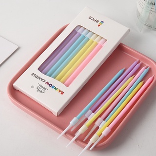Nến sinh nhật màu pastel Hàn Quốc