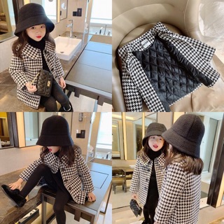 Áo khoác dạ bé gái cute hàng nk qccc