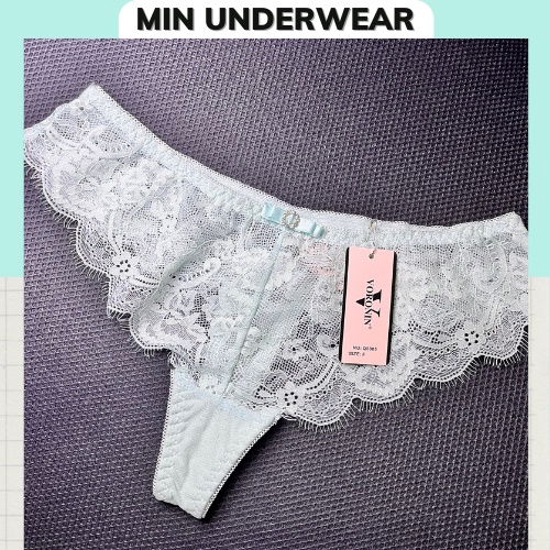 Quần Lót Nữ Lọt Khe Ren Bèo Sexy Quyến Rũ Mềm Mịn Min Underwear 241190