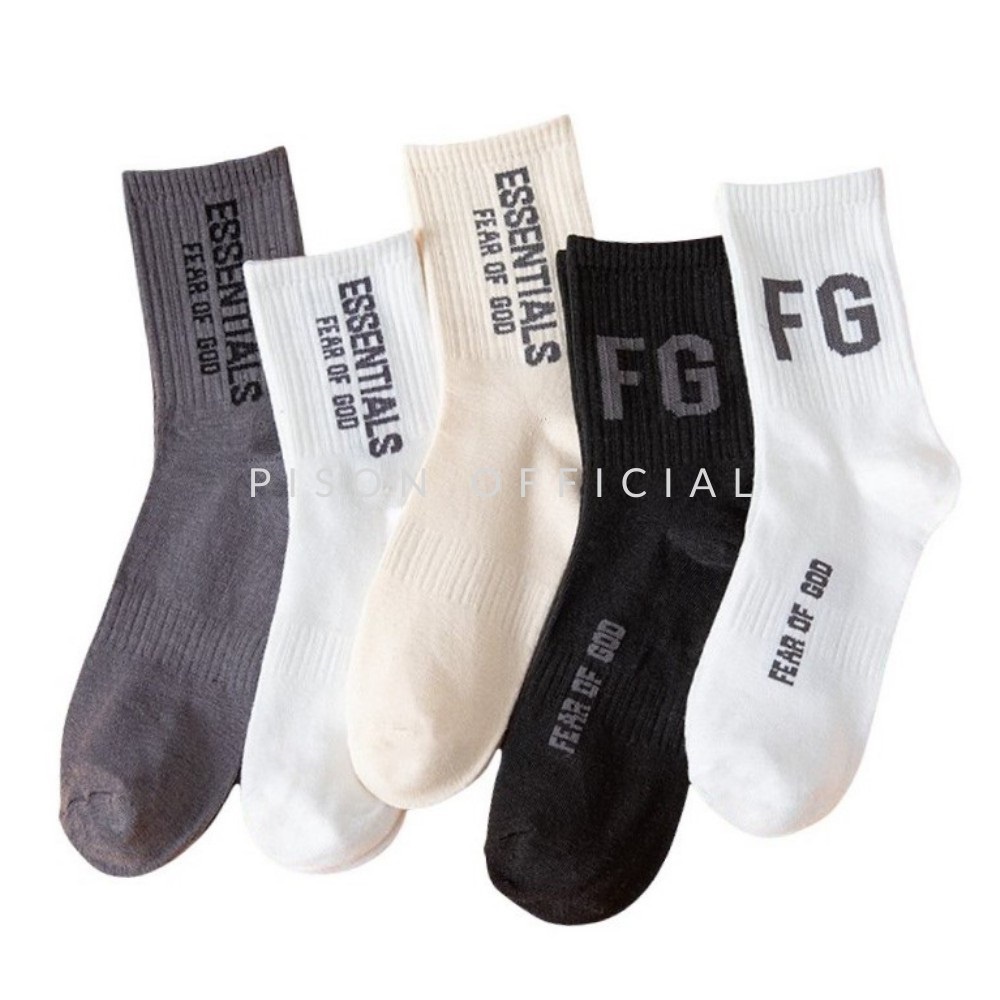 Tất chân cổ cao ngắn unisex chất vải mềm dày thoáng khí Pison, vớ Ulzzang nhiều màu - 01 đôi