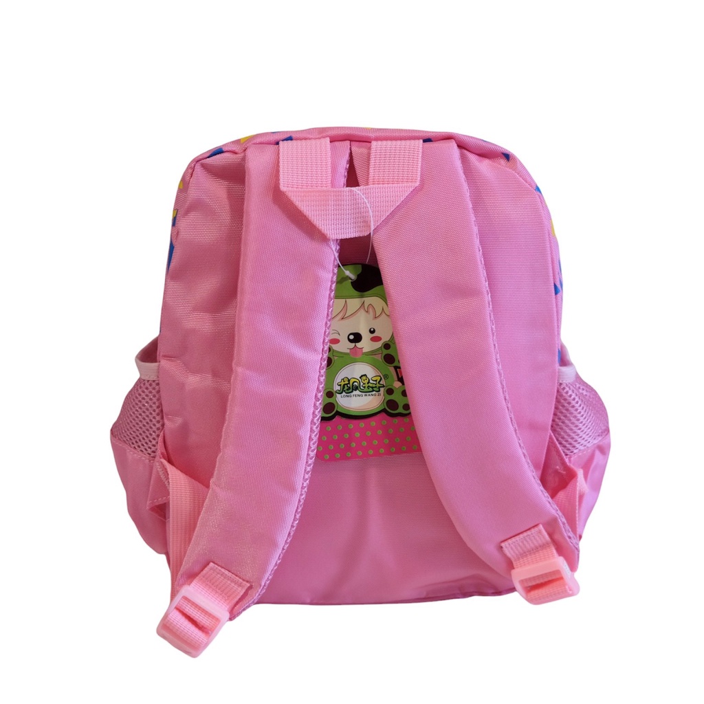 50 MẪU Balo 3D MẪU GIÁO dập nổi hình công chúa ELSA SOFIA chú ngựa UNICORN HEO PEPPA cho bé gái mẫu giáo mầm non