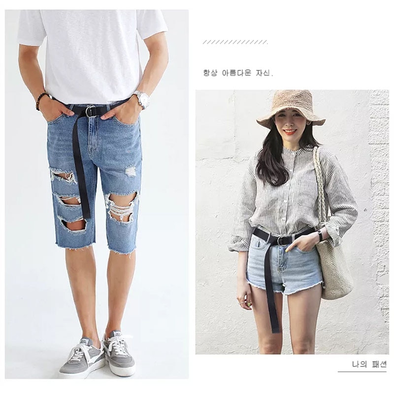 Thắt Lưng Vải Canvas Kiểu Quân Đội Kích Thước 110 120 130 140 150 160cm Thời Trang Cho Nam Và Nữ