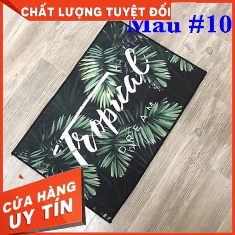 Sale Sốc -  Thảm Lau Chân 3D Thấm Nước Chống Trơn trượt . Siroshop.