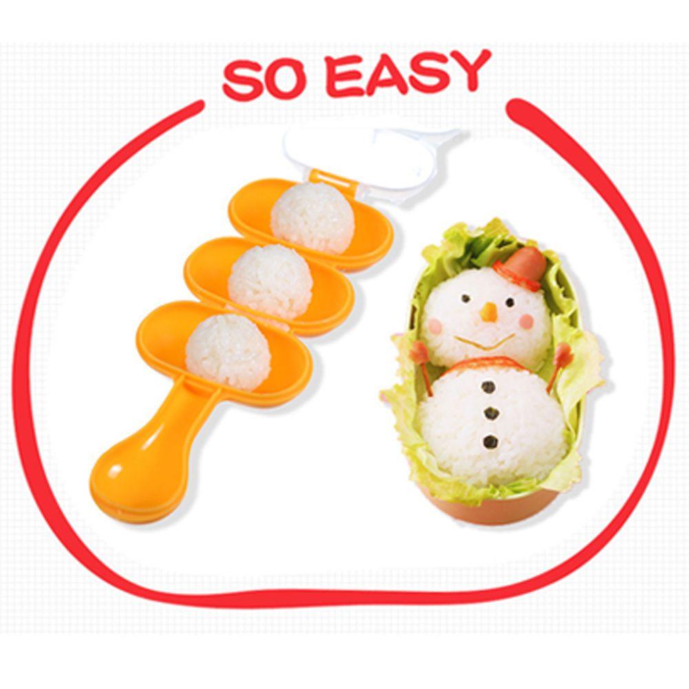 Set 2 Khuôn Làm Cơm Nắm Hình Tròn Tiện Dụng