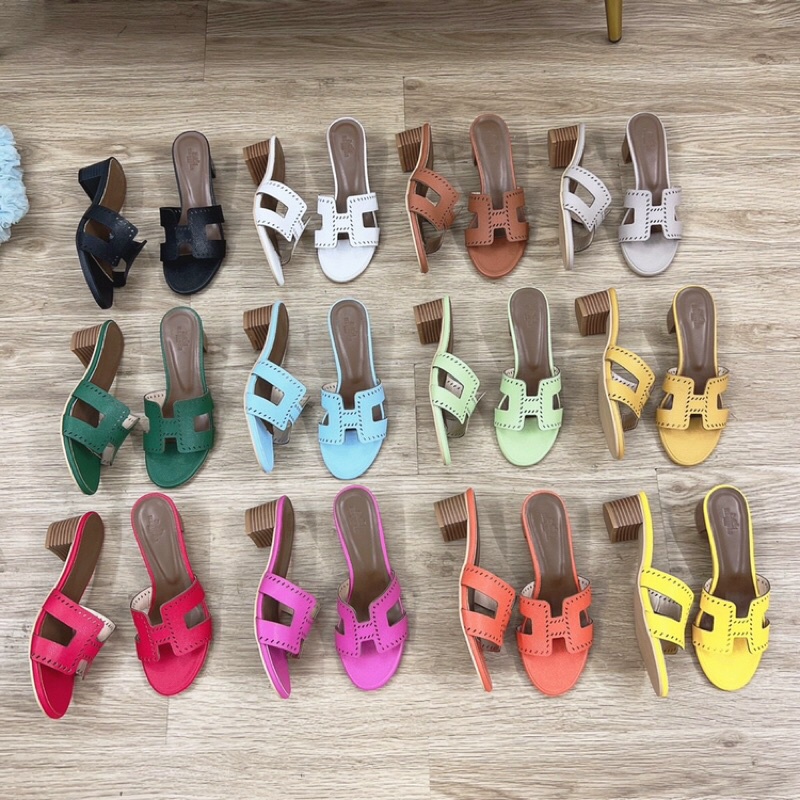 Guốc 5p quai ngang chữ H dập lỗ hoa văn chữ chìm hàng vnxk loại 1