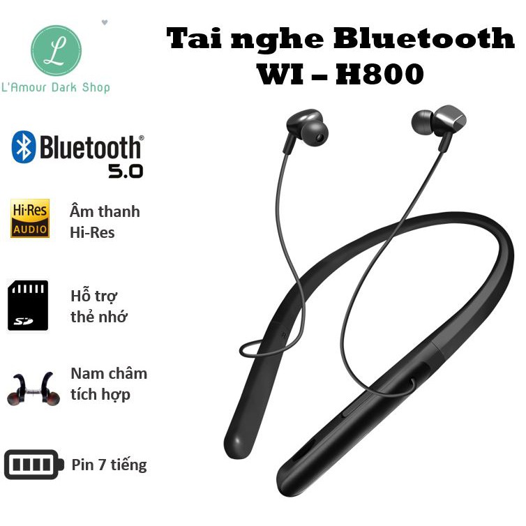 Tai nghe Bluetooth 5.0 Sony Wireless WI-H800