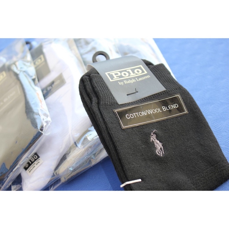 Tất/vớ nam cổ cao polo loại dày êm chân thoáng khí