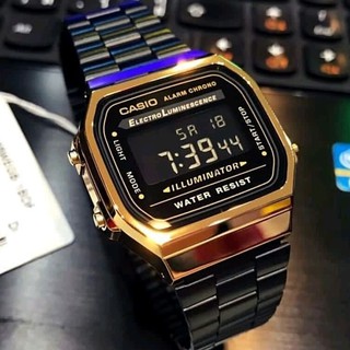 Đồng Hồ Unisex Casio A168WEGB-1BDF