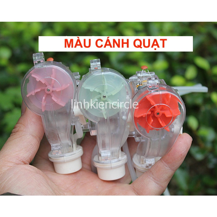 Bộ thổi bóng xà phòng sẵn bơm motor 130 cho máy thổi bong bóng xà phòng DIY 3V - 6V - LK0391