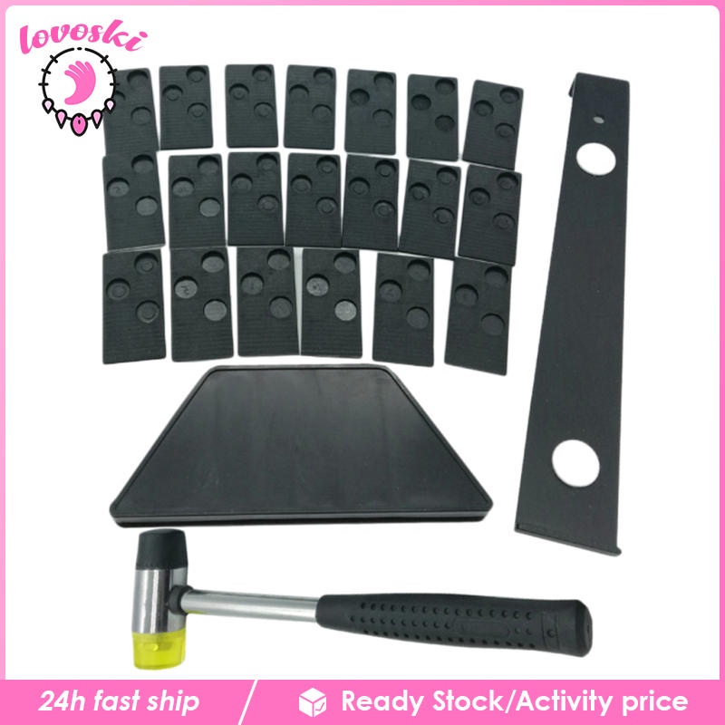 Bộ 20 Miếng Đệm Lót Sàn Gỗ Cứng DIY