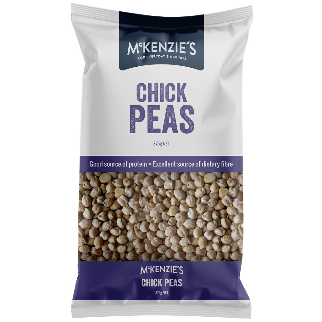 Đậu gà nhập khẩu Úc McKenzie's - Chickpeas - Túi 375g