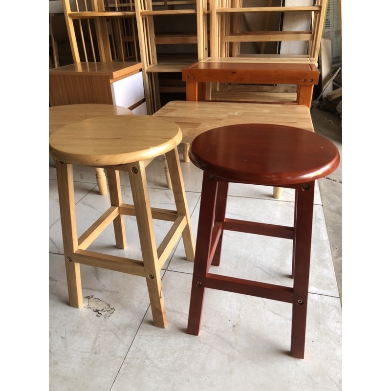 Ghế đôn gỗ 47cm