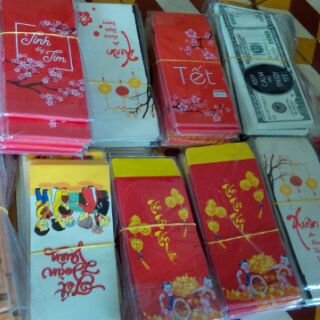 Bao lì xì Tết 2018