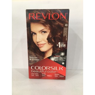[Siêu Rẻ]Thuốc nhuộm Revlon #46 Nâu Hạt Dẻ ( hộp đỏ)