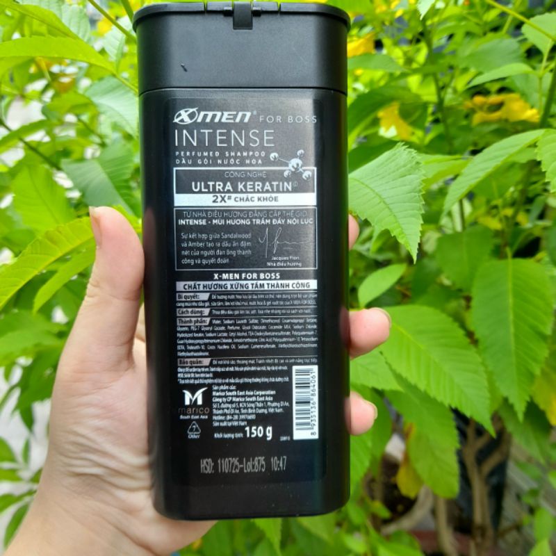 Dầu gội Xmen for boss hương nước hoa 150 gr