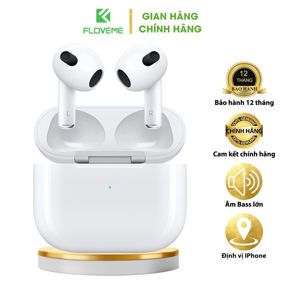 Tai Nghe Bluetooth Floveme AK Pro Không Dây Nguyên Seal Fullbox Bảo Hành 12 Tháng 1 Đổi 1| Sạc Không Dây | Khử Tiếng Ồn