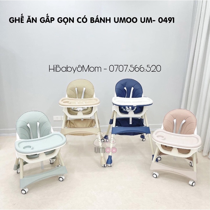 GHẾ ĂN DẶM GẤP GỌN UMOO-0491