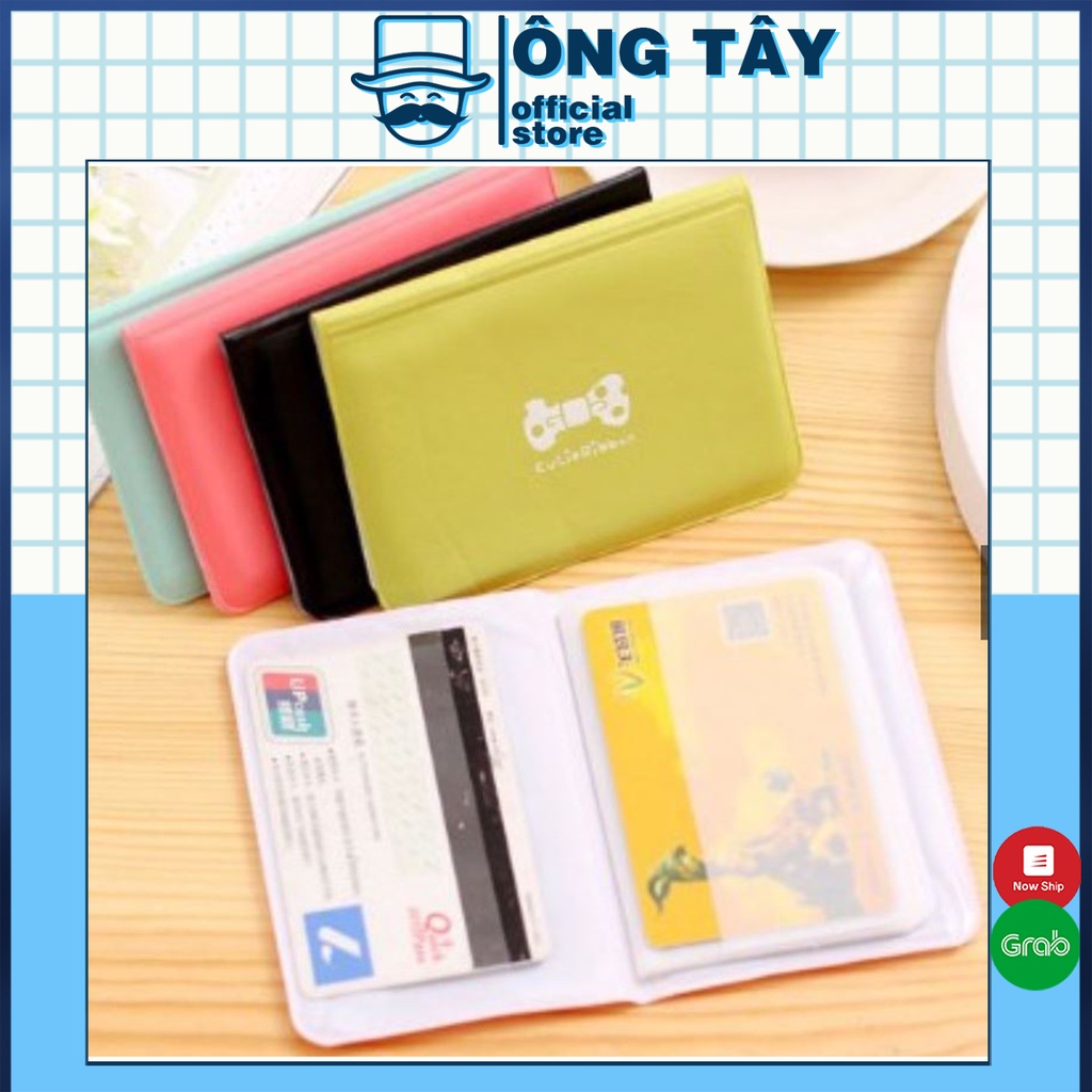 Ví đựng thẻ ATM, thẻ căn cước, thẻ sinh viên, name card, card visit, bằng lái xe, thẻ xe buýt hình nơ cute