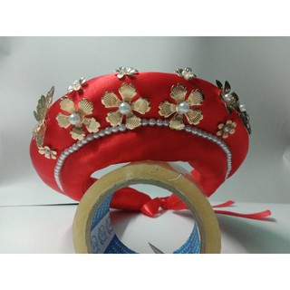 Mấn ( vấn)  đội đầu,  phụ kiện khi mặc áo dài