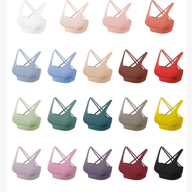 Áo Ngực Bra - Đồ Tập Gym Yoga Pilates Thể Dục Thể Thao Nữ Có Mút Lót Ngực