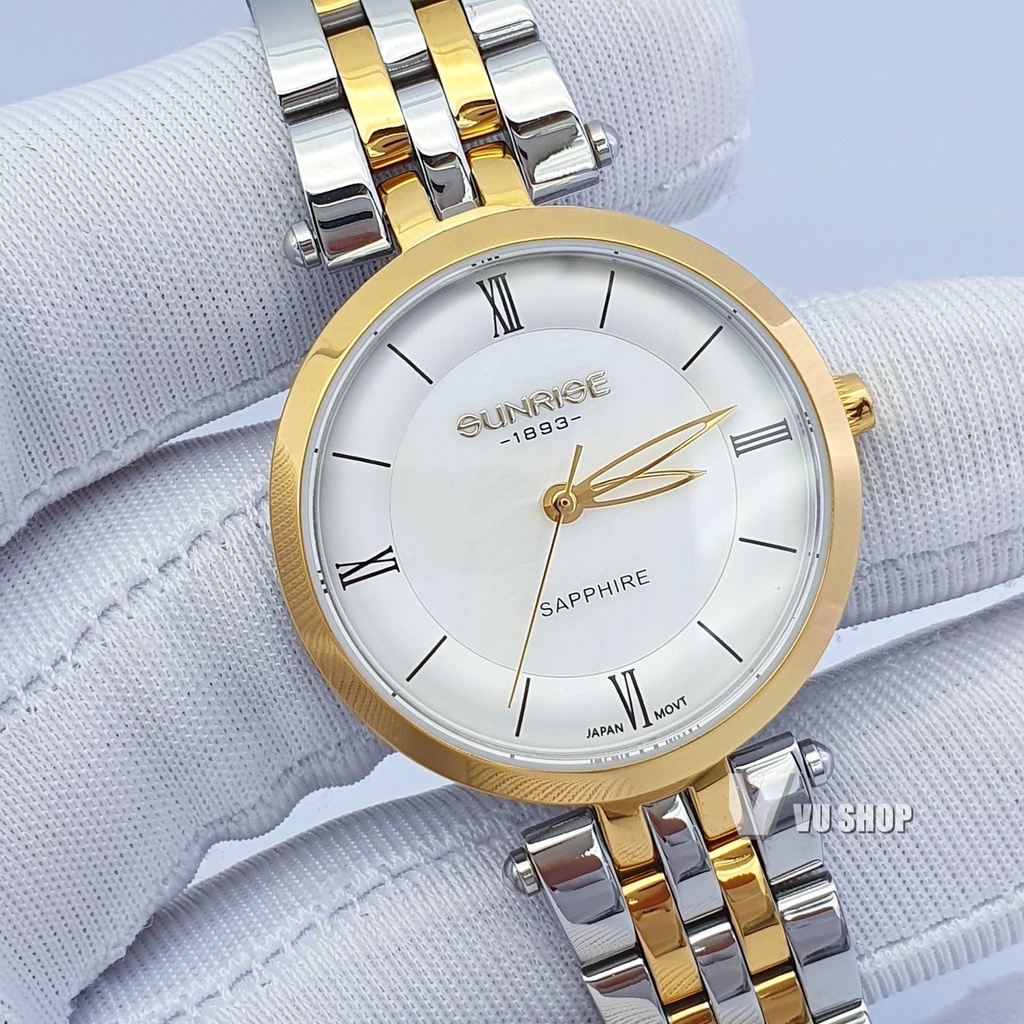 Đồng hồ nữ Sunrise 2217SB - Chính hãng, Chống trầy