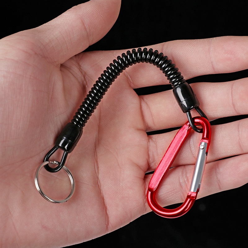 Dây móc chìa khóa co giãn chống thất lạc tiện dụng