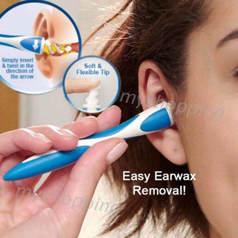 [Hàng mới về] Dụng cụ lấy ráy tai kèm 16 đầu thay thế tiện dụng