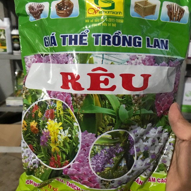 Giá thể trồng Lan Rêu ( hàng cty đã qua xử lý)