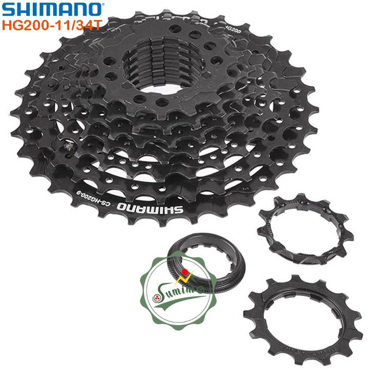 Líp thả SHIMANO CS-HG200 9 Speed - Chính hãng