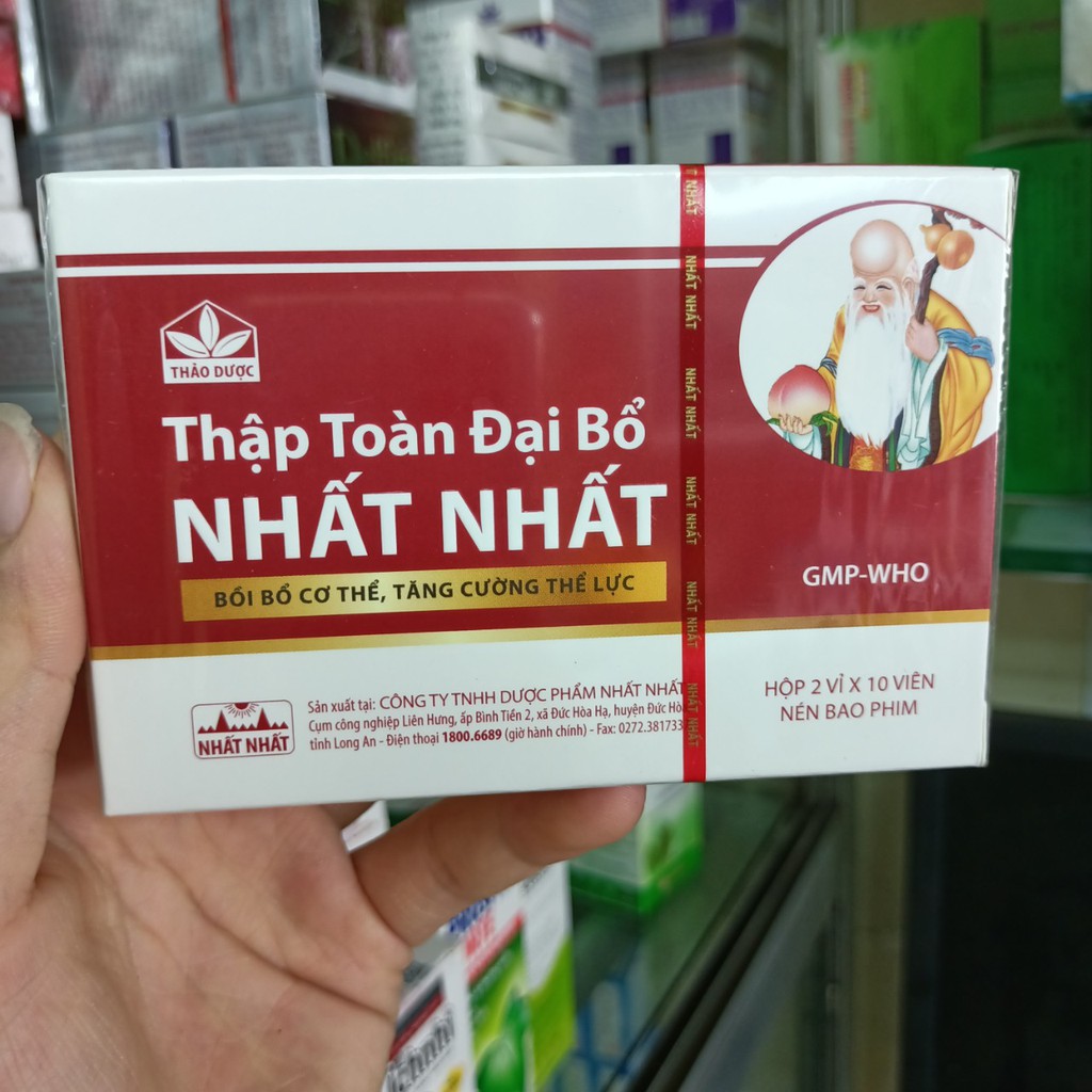 Thập toàn đại bổ Nhất Nhất hộp 20 viên