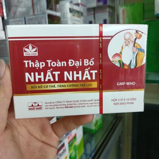 Thập toàn đại bổ Nhất Nhất hộp 20 viên