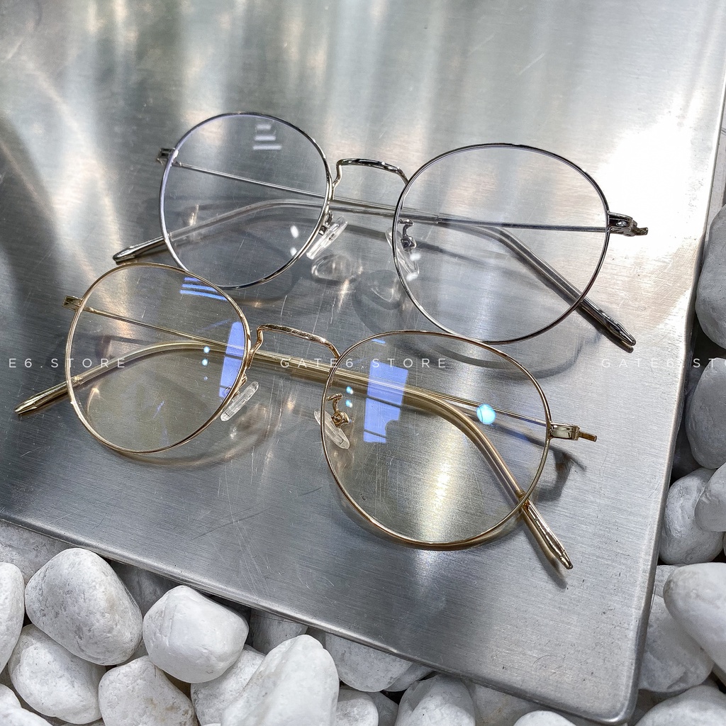Kính Unisex Thời Trang Vintage - 085 [Tặng bao da - móc khoá]