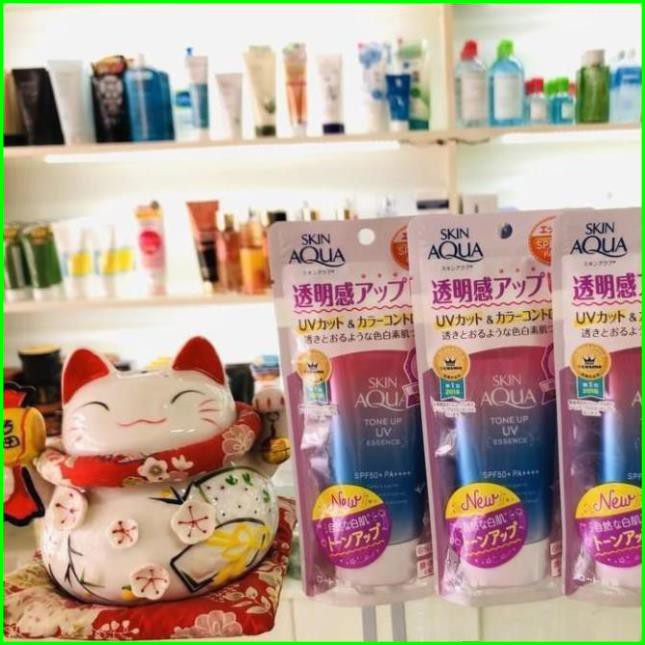 [Chính Hãng] Kem chống nắng Skin Aqua Tone up UV SPF 50+ PA++++ 80gr nội địa Nhật
