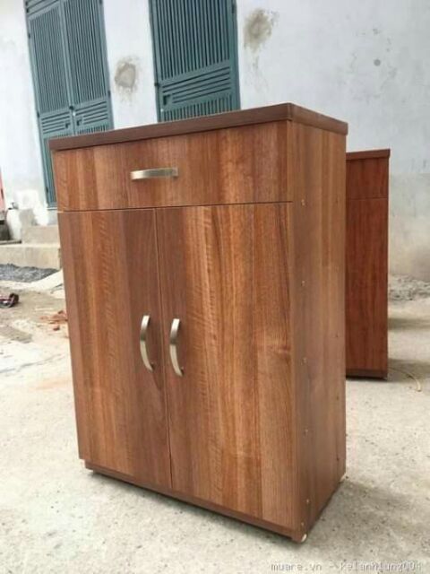 Tủ giày 2canh gỗ mdf phủ melamin chỉ ship hà nội