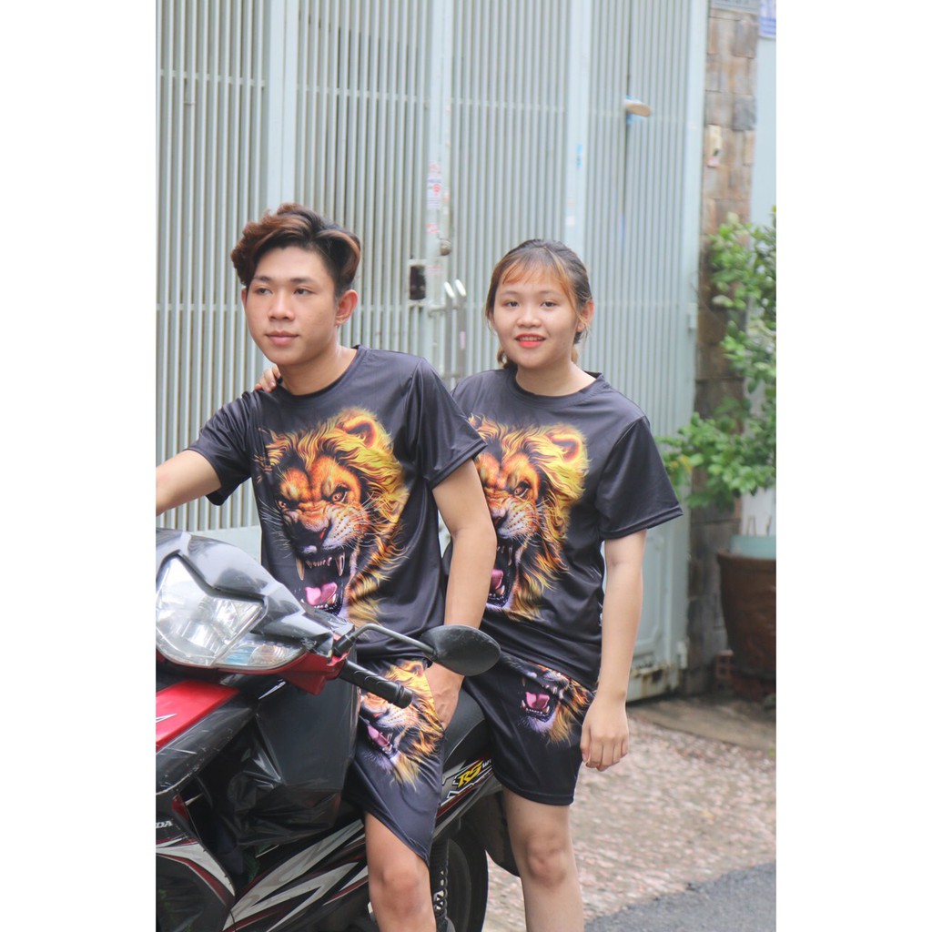[ Chuyển Nhiệt-Cực chất ] Bộ hè nam cao cấp in hổ chuyển nhiệt siêu chất | BigBuy360 - bigbuy360.vn