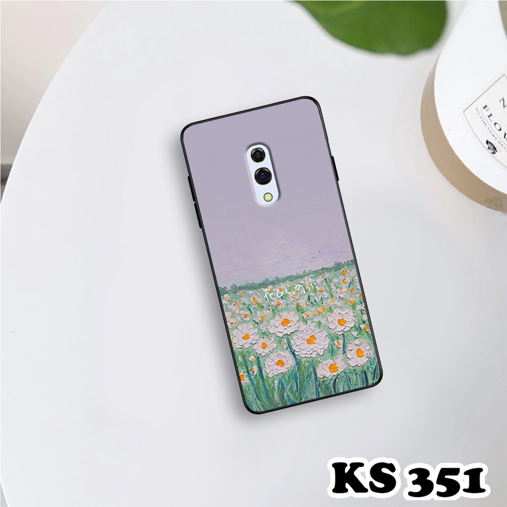 Ốp lưng Oppo K3 - Ốp Oppo in hình Cánh đồng hoa - Chất liệu TPU siêu bền