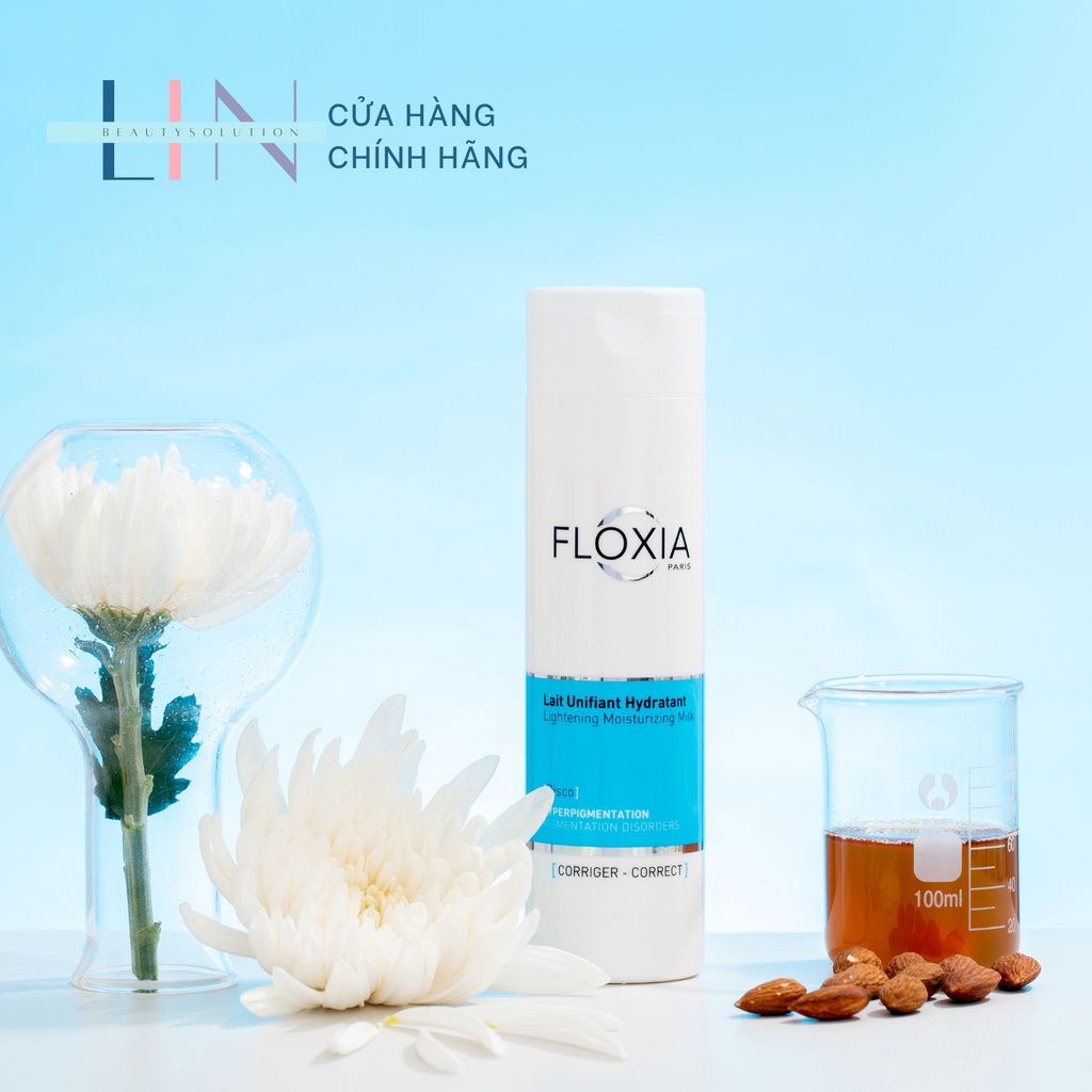 FLOXIA LIGHTENING MOISTURIZING MILK - Sữa dưỡng ẩm và làm sáng da dành cho body
