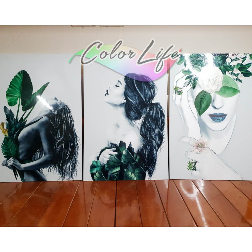 BỘ TRANH TREO TƯỜNG DECOR PHÒNG KHÁCH TRANG TRÍ SPA NHÀ CỬA (KT: 40*60*3)-FLSPA4- MOKOSA | BigBuy360 - bigbuy360.vn