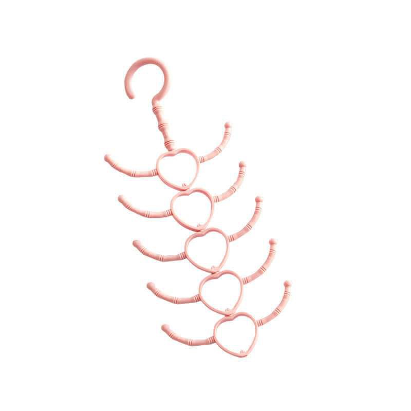 Móc nhựa treo đồ xoay 10 móc tháo được 30x13cm,,,