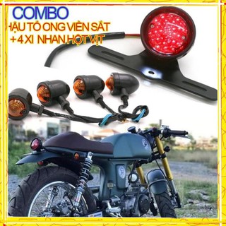 ⭐⭐⭐⭐⭐[COMBO] ĐÈN HẬU TỔ ONG VIỀN SẮT + 4 XI NHAN HỘT VỊT