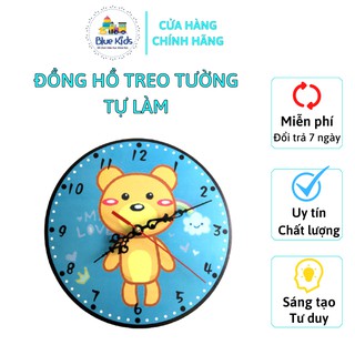 Đồ chơi khoa học steam tự làm đồng hồ treo tường cho bé