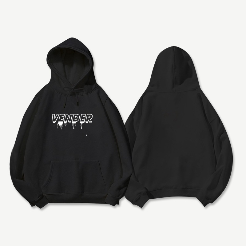 Áo Hoodie/Sweater mẫu  màu đen trắng nhiều size (N4)
