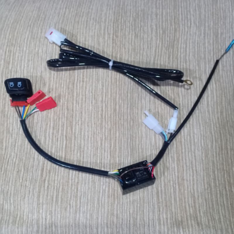 mạch passing sh trợ sáng mini tích hợp vô nút passing sh cho các dòng xe Honda kèm nút passing sh