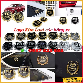 Logo Bông Lúa Theo Hãng Xe: Honda, Toyota, VIP, Mazda, Ford, Mercedes, Huyndai ... Thép Không Gỉ Mạ Màu