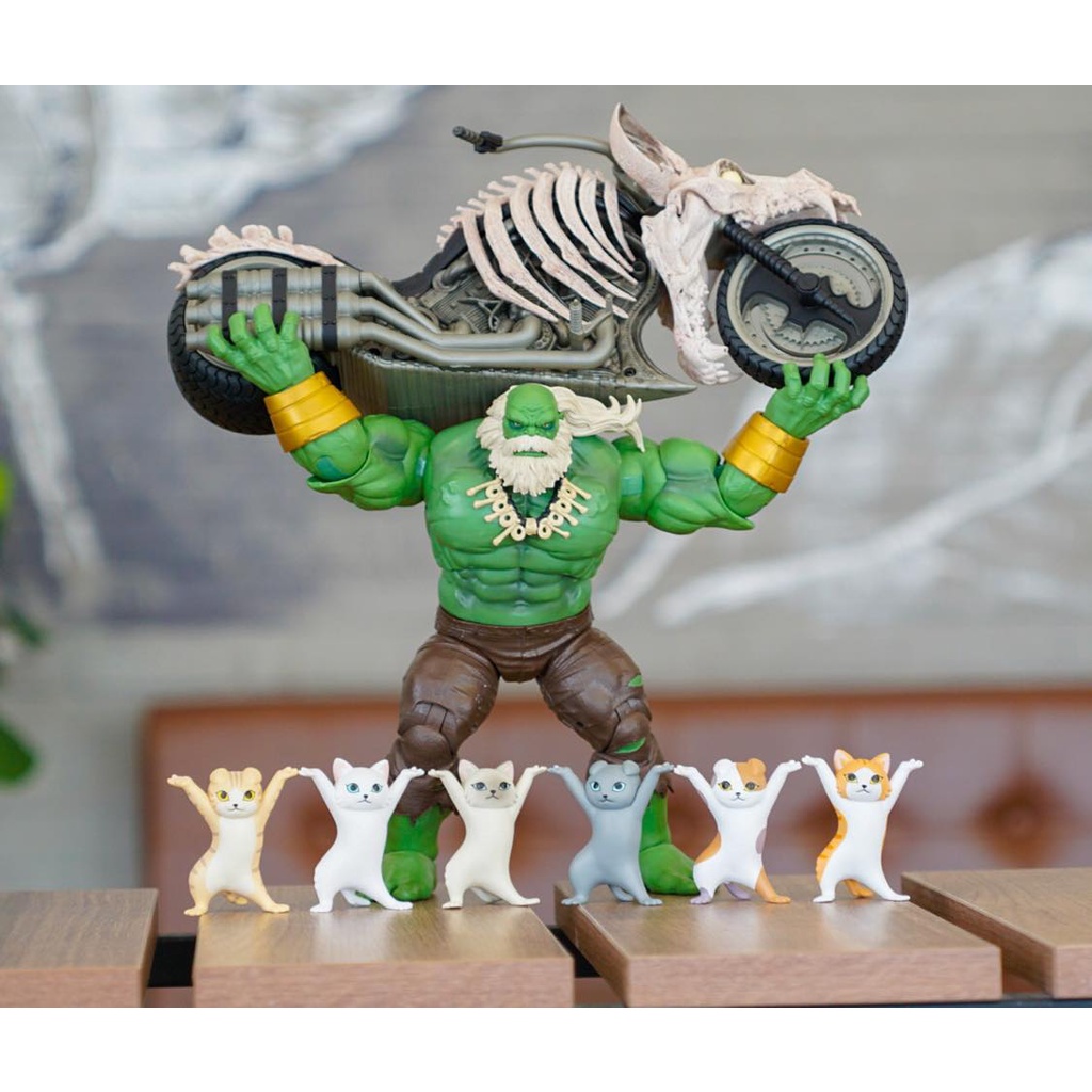 Bộ mô hình mèo đỡ bút Gacha