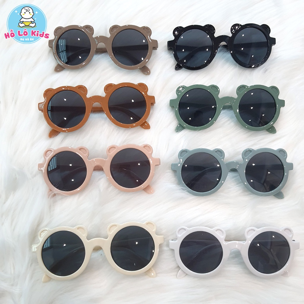 Kính trẻ em, mắt kính cho bé nhiều màu thời trang từ 1 đến 6 tuổi Hồ Lô Kids